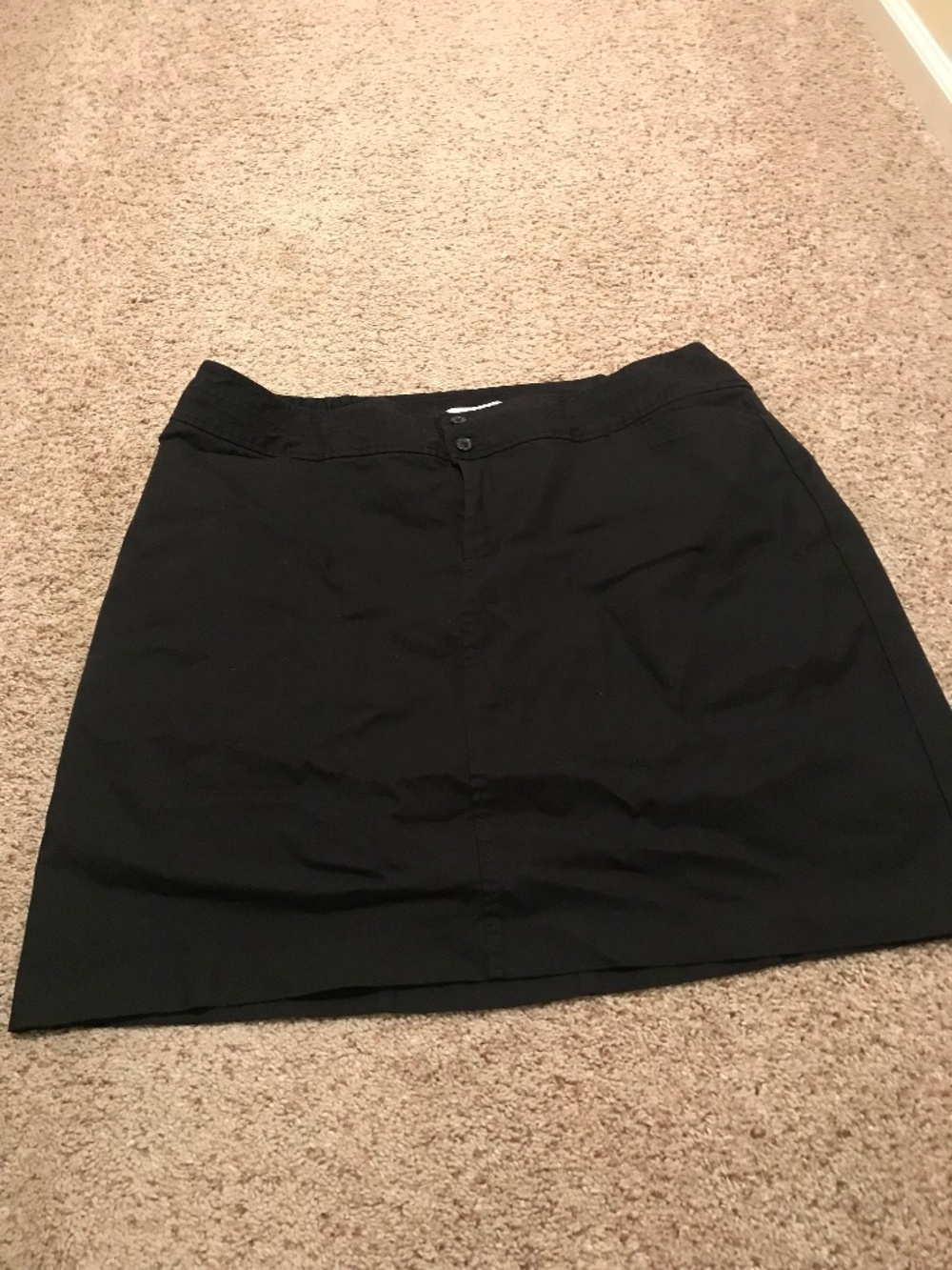 Black skirt